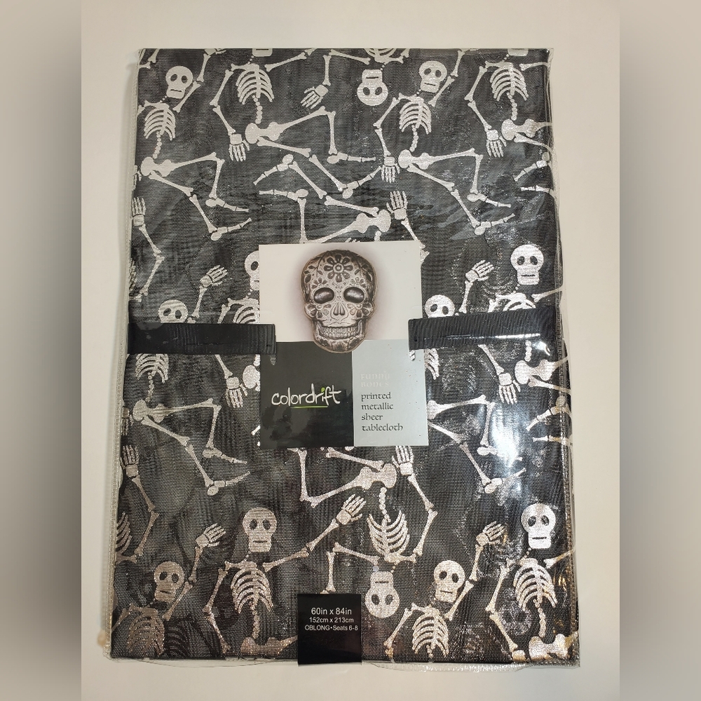Colordrift Funny Bones Tablecloth